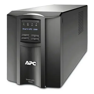 APC Smart-UPS 1000VA (700W)/ LINE-INTERAKTIVNÍ/ 230V/ LCD/ with SmartConnect, SMT1000IC