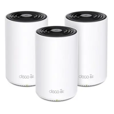 TP-Link Deco XE75 Pro(3-pack) - Triple Band Mesh systém AXE5400, Wi-Fi 6E, 1x 2,5Gbit WAN/LAN, 2