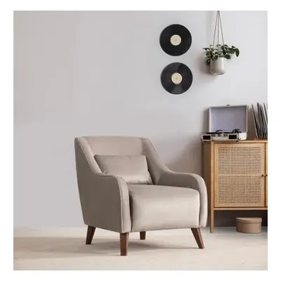 Atelier del Sofa Wing Chair Buhara - Light Grey