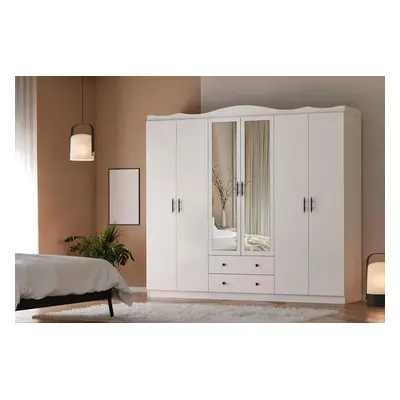 Hanah Home Wardrobe Lavinia 006 - White