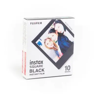 Fujifilm Instax Square Film Black Frame 10ks