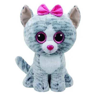 Beanie Boos Kiki šedá kočka 42 cm