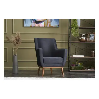 Atelier del Sofa Wing Chair Gonca - Anthracite