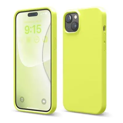 Elago kryt Silicone Case pre iPhone 15 Plus - Neon Yellow