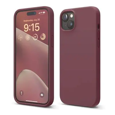 Elago kryt Silicone Case pre iPhone 15 Plus - Burgundy