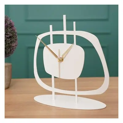 Aberto Design Decorative Clock Pietra - White