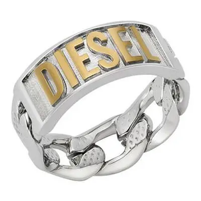 Diesel Stylový ocelový pánský prsten DX1420931 62 mm