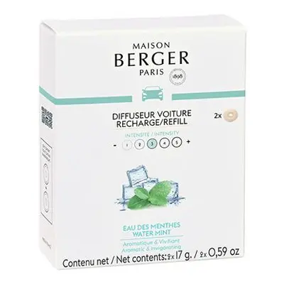 Maison Berger Paris Náhradní náplň do difuzéru do auta Mátová voda Water Mint (Car Diffuser Rech