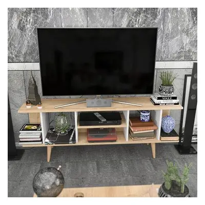 Hanah Home TV Stand Akya - Sapphire, White SapphireWhite