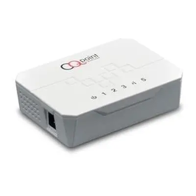 CQpoint CQ-C105 - switch, 5 portů, 10/100 RJ-45, CQ-C105