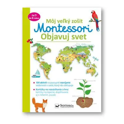 Môj veľký zošit Montessori Objavuj svet