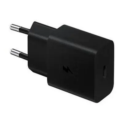 EP-T1510EBE Samsung USB-C 15W Cestovní nabíječka Black (OOB Bulk)