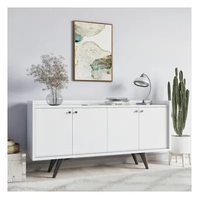 Hanah Home Console Bergen White