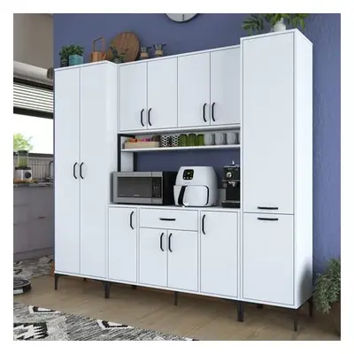 Hanah Home Multi Purpose Cabinet JE132 - 3053 White