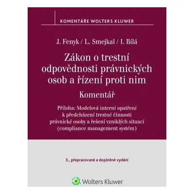 Zákon o trestní odpovědnosti právnických osob a řízení proti nim