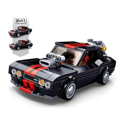 Sluban Model Bricks M38-B1085 Pouliční závodní auto 2v1