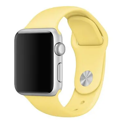 4wrist Silikonový řemínek pro Apple Watch - Žlutá 42/44/45/49 mm - S/M