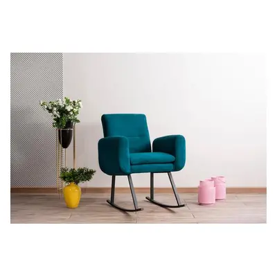 Atelier del Sofa Rocking Chair Kono - Petrol Green