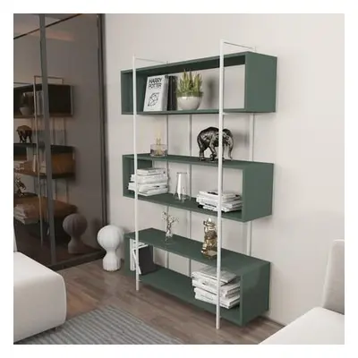 Hanah Home Bookshelf Bruti - Green, White GreenWhite