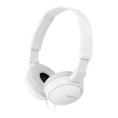 SONY sluchátka náhlavní MDRZX110/ drátová/ 3,5mm jack/ citlivost 98 dB/mW/ bílá