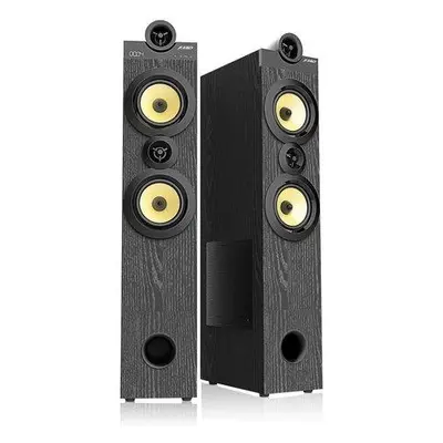 FENDA F&D repro T-70X/ 2.0/ 160W/ černé/ dřevěné/ BT5.0/ FM rádio/ USB/ optický vstup/ dálkové o