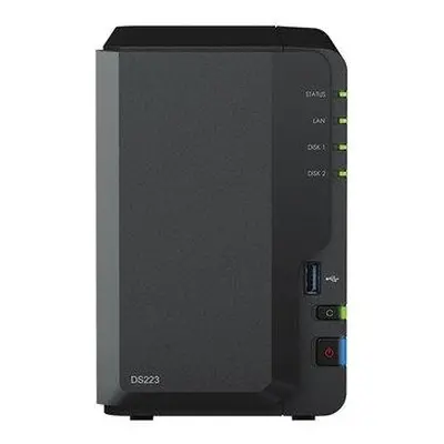 Synology DS223 2x SATA, 2GB RAM, 3x USB 3.2, 1x GbE, DS223