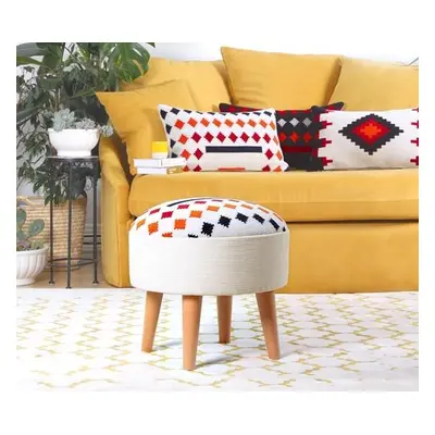 Atelier del Sofa Pouffe Farm - White