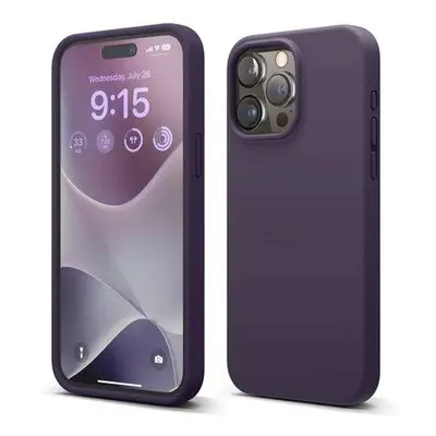 Elago kryt Silicone Case pre iPhone 15 Pro Max - Deep Purple