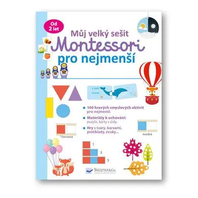 Můj velký sešit Montessori pro nejmenší