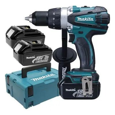 MAKITA DDF458RF3J Aku vrtačka 18V 3x3,0Ah LXT