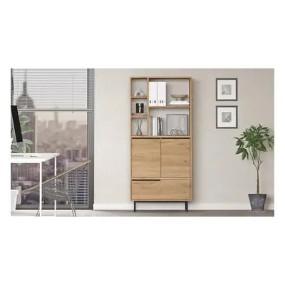 Hanah Home Multi Purpose Cabinet ON9B-S Walnut