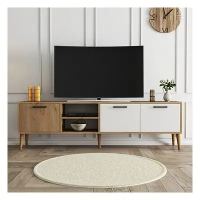 Hanah Home TV Stand Exxen - 1585 OakWhite