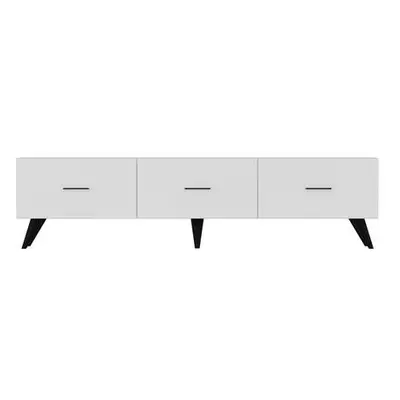 Hanah Home TV Stand Alexis White