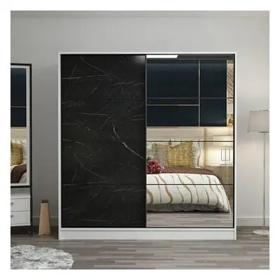 Hanah Home Wardrobe Kale - 3164 WhiteBlack