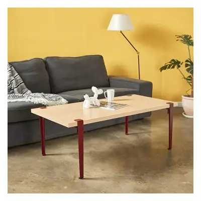 Hanah Home Coffee Table Fonissa - WoodenBurgundy