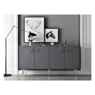 Hanah Home Console Drop - Anthracite