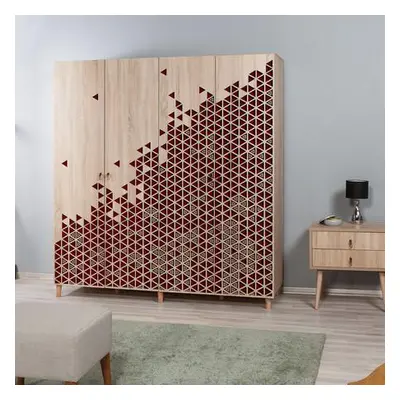 Hanah Home Wardrobe İmaj-122 Sonoma Oak