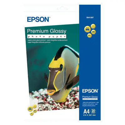 EPSON A4, Premium Glossy Photo Paper (20 listů)