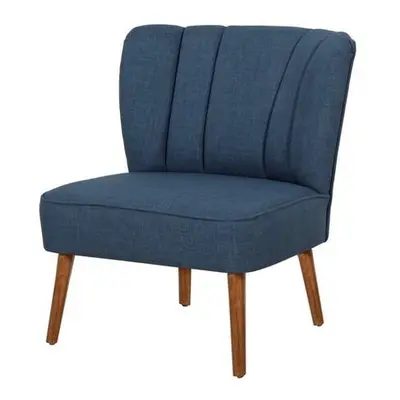 Atelier del Sofa Wing Chair Monn Way - Navy Blue