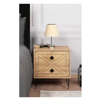 Hanah Home Nightstand Luna - Pine