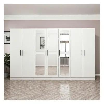 Hanah Home Wardrobe Kale - 3821 White