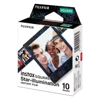 Instantní film Fujifilm INSTAX square film STAR ILLUMI 10 fotografií