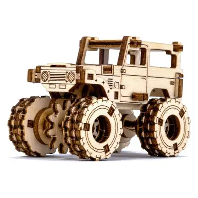 WOODEN CITY 3D puzzle Superfast Monster Truck 5