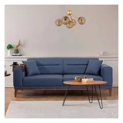 Atelier del Sofa 3-Seat Sofa-Bed Liones - Dark Blue