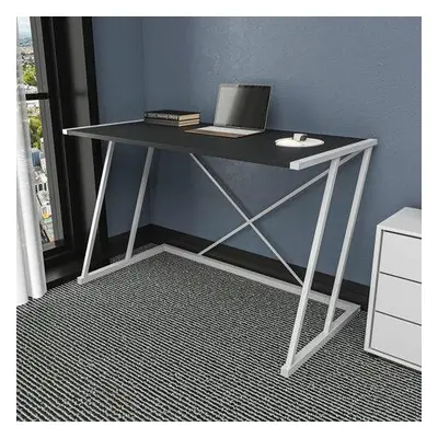 Hanah Home Study Desk Adelaide - White, Anthracite WhiteAnthracite