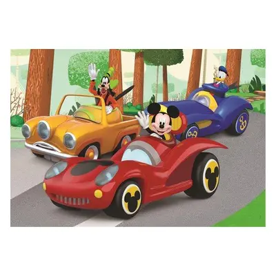 CLEMENTONI Puzzle Mickey na výletě MAXI 24 dílků