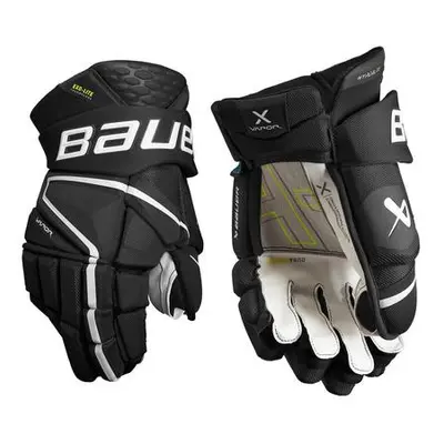 Bauer Rukavice Vapor Hyperlite S22 SR, Senior, 14", černá-bílá, Bílá-Černá