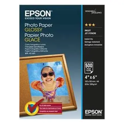 EPSON paper 10x15 - 200g/m2 - 500 sheets - photo paper glossy