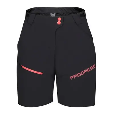 PROGRESS GENIA BIKE SHORTS dámské cyklo šortky S černá