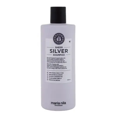 Maria Nila Šampon neutralizující žluté tóny vlasů Sheer Silver (Shampoo) 350 ml